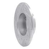 R1 Concepts 1966-1992 Fiat X-1/9 Rear Right/Front Right Drilled & Slotted Silver Brake Rotor by R1 Concepts 631-07000R