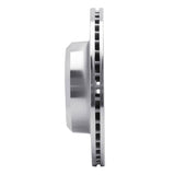 R1 Concepts 1990-2016 Land Rover Range Rover Front Left Drilled & Slotted Silver Brake Rotor by R1 Concepts 631-11001L