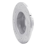 R1 Concepts 1994-2004 Land Rover Range Rover Rear Right Drilled & Slotted Silver Brake Rotor by R1 Concepts 631-11004R
