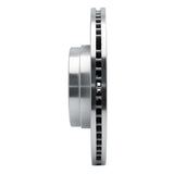 Dynamic Friction 2006-2009 Land Rover Range Rover Front Right Drilled & Slotted Silver Brake Rotor by Dynamic Friction Company 631-11015R