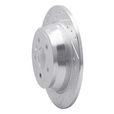 Dynamic Friction 2013-2015 Land Rover LR2 Rear Left Drilled & Slotted Silver Brake Rotor by Dynamic Friction Company 631-11024L