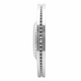 Dynamic Friction 2020-2025 Jaguar E-Pace Front Right Drilled & Slotted Silver Brake Rotor by Dynamic Friction Company 631-11033R