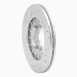 R1 Concepts 1987-1994 Subaru Justy Front Right Drilled & Slotted Silver Brake Rotor by R1 Concepts 631-13002R