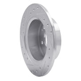 R1 Concepts 1988-1991 Subaru XT Rear Right Drilled & Slotted Silver Brake Rotor by R1 Concepts 631-13004R