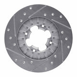 R1 Concepts 1989-1994 Subaru Justy Front Right Drilled & Slotted Silver Brake Rotor by R1 Concepts 631-13006R