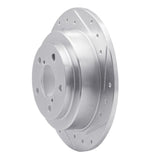 R1 Concepts 1990-2008 Saab 9-2X Rear Right Drilled & Slotted Silver Brake Rotor by R1 Concepts 631-13008R