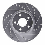 R1 Concepts 1990-2016 Saab 9-2X Front Right Drilled & Slotted Silver Brake Rotor by R1 Concepts 631-13009R