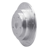 R1 Concepts 1992-1997 Subaru SVX Rear Right Drilled & Slotted Silver Brake Rotor by R1 Concepts 631-13012R
