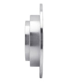 R1 Concepts 1992-1997 Subaru SVX Rear Right Drilled & Slotted Silver Brake Rotor by R1 Concepts 631-13012R
