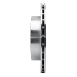 Dynamic Friction 2008-2020 Subaru Impreza Rear Left Drilled & Slotted Silver Brake Rotor by Dynamic Friction Company 631-13022L