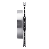 Dynamic Friction 2008-2020 Subaru Impreza Rear Right Drilled & Slotted Silver Brake Rotor by Dynamic Friction Company 631-13022R