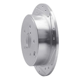 Dynamic Friction 2015-2021 Subaru WRX Rear Right Drilled & Slotted Silver Brake Rotor by Dynamic Friction Company 631-13024R