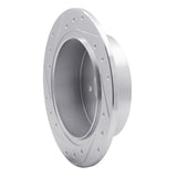 Dynamic Friction 2012-2023 Subaru Crosstrek Rear Right Drilled & Slotted Silver Brake Rotor by Dynamic Friction Company 631-13025R
