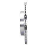 Dynamic Friction 2015-2025 Subaru Outback Rear Right Drilled & Slotted Silver Brake Rotor by Dynamic Friction Company 631-13028R