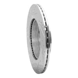 Dynamic Friction 2015-2025 Subaru Outback Rear Right Drilled & Slotted Silver Brake Rotor by Dynamic Friction Company 631-13028R