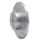 R1 Concepts 1980-1983 Subaru GLF Front Right Drilled & Slotted Silver Brake Rotor by R1 Concepts 631-13030R
