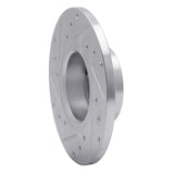 R1 Concepts 1980-1983 Subaru GLF Front Right Drilled & Slotted Silver Brake Rotor by R1 Concepts 631-13030R