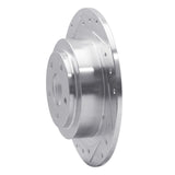 R1 Concepts 2000-2006 Subaru Baja Rear Left Drilled & Slotted Silver Brake Rotor by R1 Concepts 631-13032L