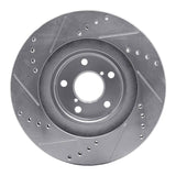 R1 Concepts 2001-2008 Saab 9-2X Front Right Drilled & Slotted Silver Brake Rotor by R1 Concepts 631-13033R