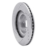 R1 Concepts 2001-2008 Saab 9-2X Front Right Drilled & Slotted Silver Brake Rotor by R1 Concepts 631-13033R