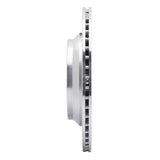 Dynamic Friction 2019-2025 Subaru Forester Rear Left Drilled & Slotted Silver Brake Rotor by Dynamic Friction Company 631-13046L