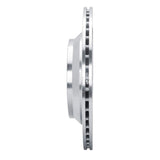 Dynamic Friction 2019-2023 Subaru Crosstrek Rear Left Drilled & Slotted Silver Brake Rotor by Dynamic Friction Company 631-13047L