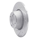 R1 Concepts 1975-1980 Triumph TR7 Front Left Drilled & Slotted Silver Brake Rotor by R1 Concepts 631-14001L