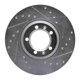 R1 Concepts 1981-1989 Alfa Romeo MILANO Front Right Drilled & Slotted Silver Brake Rotor by R1 Concepts 631-16002R