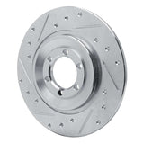 R1 Concepts 1981-1989 Alfa Romeo GTV-6 Rear Left Drilled & Slotted Silver Brake Rotor by R1 Concepts 631-16003L