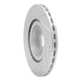 R1 Concepts 1991-2020 Alfa Romeo 164 Front Right Drilled & Slotted Silver Brake Rotor by R1 Concepts 631-16006R