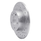 R1 Concepts 1991-1995 Alfa Romeo 164 Rear Right Drilled & Slotted Silver Brake Rotor by R1 Concepts 631-16007R