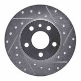 R1 Concepts 1991-1995 Alfa Romeo 164 Rear Right Drilled & Slotted Silver Brake Rotor by R1 Concepts 631-16007R