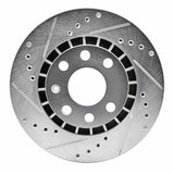 R1 Concepts 1988-2002 Daewoo Lanos Front Left Drilled & Slotted Silver Brake Rotor by R1 Concepts 631-18000L