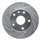 R1 Concepts 1999-2002 Daewoo Leganza Front Left Drilled & Slotted Silver Brake Rotor by R1 Concepts 631-18001L