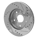 R1 Concepts 1999-2002 Daewoo Leganza Front Left Drilled & Slotted Silver Brake Rotor by R1 Concepts 631-18001L