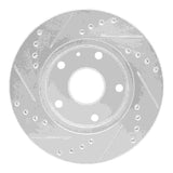 R1 Concepts 1999-2002 Daewoo Leganza Front Right Drilled & Slotted Silver Brake Rotor by R1 Concepts 631-18001R