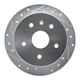 R1 Concepts 1999-2002 Daewoo Leganza Rear Left Drilled & Slotted Silver Brake Rotor by R1 Concepts 631-18002L