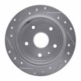 R1 Concepts 1999-2002 Daewoo Leganza Rear Right Drilled & Slotted Silver Brake Rotor by R1 Concepts 631-18002R