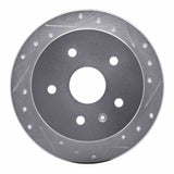 R1 Concepts 1999-2002 Daewoo Leganza Rear Right Drilled & Slotted Silver Brake Rotor by R1 Concepts 631-18002R