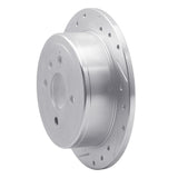 R1 Concepts 1999-2002 Daewoo Nubira Rear Left Drilled & Slotted Silver Brake Rotor by R1 Concepts 631-18003L