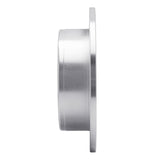 R1 Concepts 1999-2002 Daewoo Nubira Rear Left Drilled & Slotted Silver Brake Rotor by R1 Concepts 631-18003L