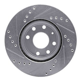R1 Concepts 2000-2002 Daewoo Nubira Front Right Drilled & Slotted Silver Brake Rotor by R1 Concepts 631-18005R