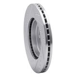 R1 Concepts 2000-2002 Daewoo Nubira Front Right Drilled & Slotted Silver Brake Rotor by R1 Concepts 631-18005R