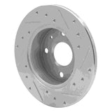 R1 Concepts 1988-1992 Daihatsu Charade Front Left Drilled & Slotted Silver Brake Rotor by R1 Concepts 631-19000L