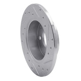 R1 Concepts 1988-1992 Daihatsu Charade Front Right Drilled & Slotted Silver Brake Rotor by R1 Concepts 631-19000R