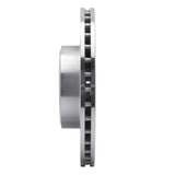 R1 Concepts 1971-1997 Jaguar XJS Front Right Drilled & Slotted Silver Brake Rotor by R1 Concepts 631-20001R