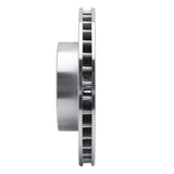 R1 Concepts 1990-1997 Jaguar Vanden Plas Front Left Drilled & Slotted Silver Brake Rotor by R1 Concepts 631-20006L