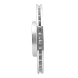 R1 Concepts 1998-2006 Jaguar XK8 Front Right Drilled & Slotted Silver Brake Rotor by R1 Concepts 631-20011R
