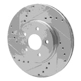 R1 Concepts 2001-2008 Ford Mondeo (Mexico) Front Left Drilled & Slotted Silver Brake Rotor by R1 Concepts 631-20012L