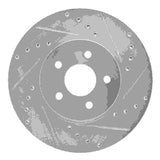 R1 Concepts 2001-2008 Ford Mondeo (Mexico) Front Right Drilled & Slotted Silver Brake Rotor by R1 Concepts 631-20012R